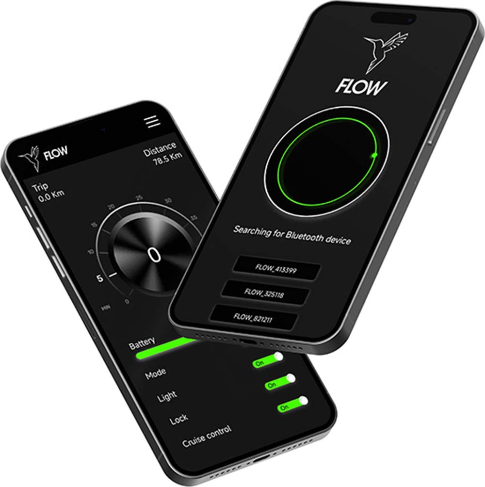 Flow Camden Air Electric Scooter - Stealth Black