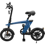 Flow District 5 Electric Bike - Electric Blue