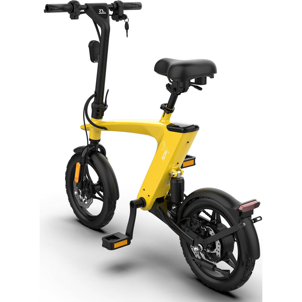Flow District 5 Electric Bike - Sunbeam Yellow