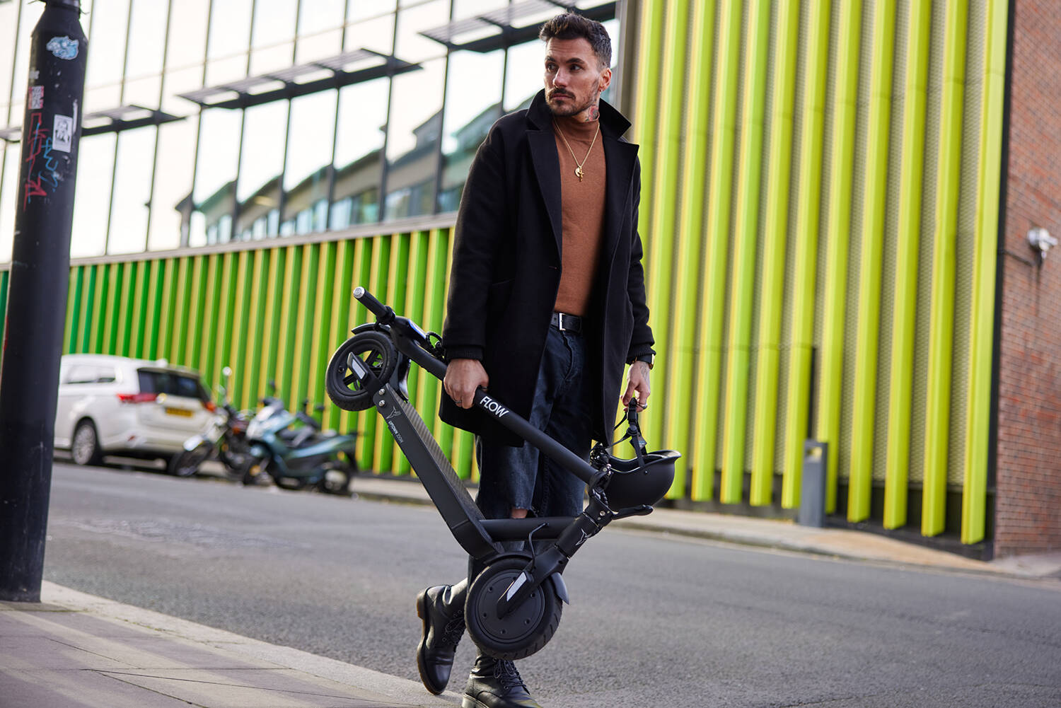 Flow Uptown Electric Scooter - Black