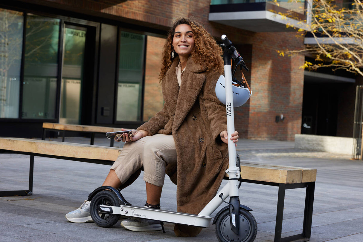 Flow Uptown Electric Scooter - Cool Grey