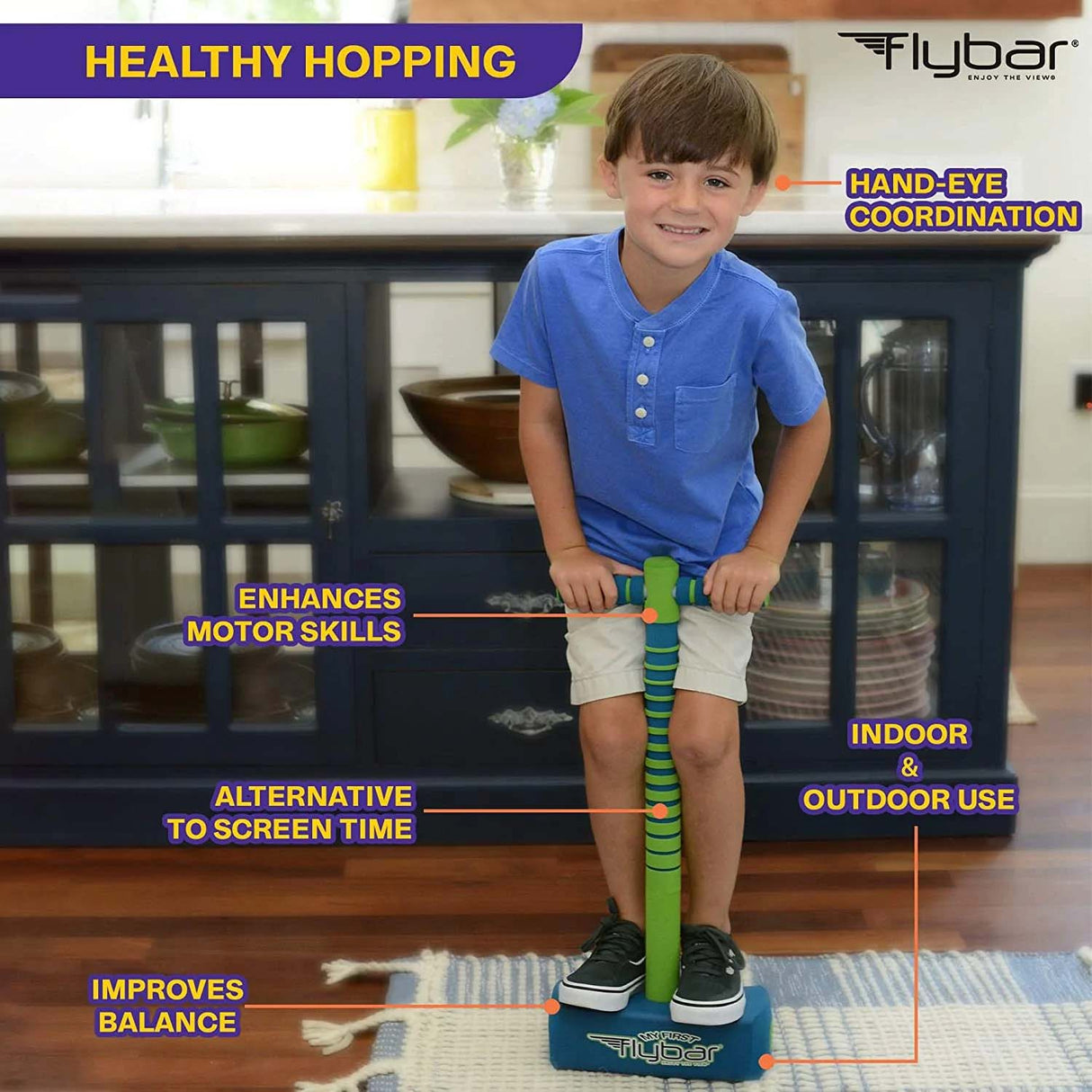 Flybar My First Flybar Foam Pogo Jumper - Blue