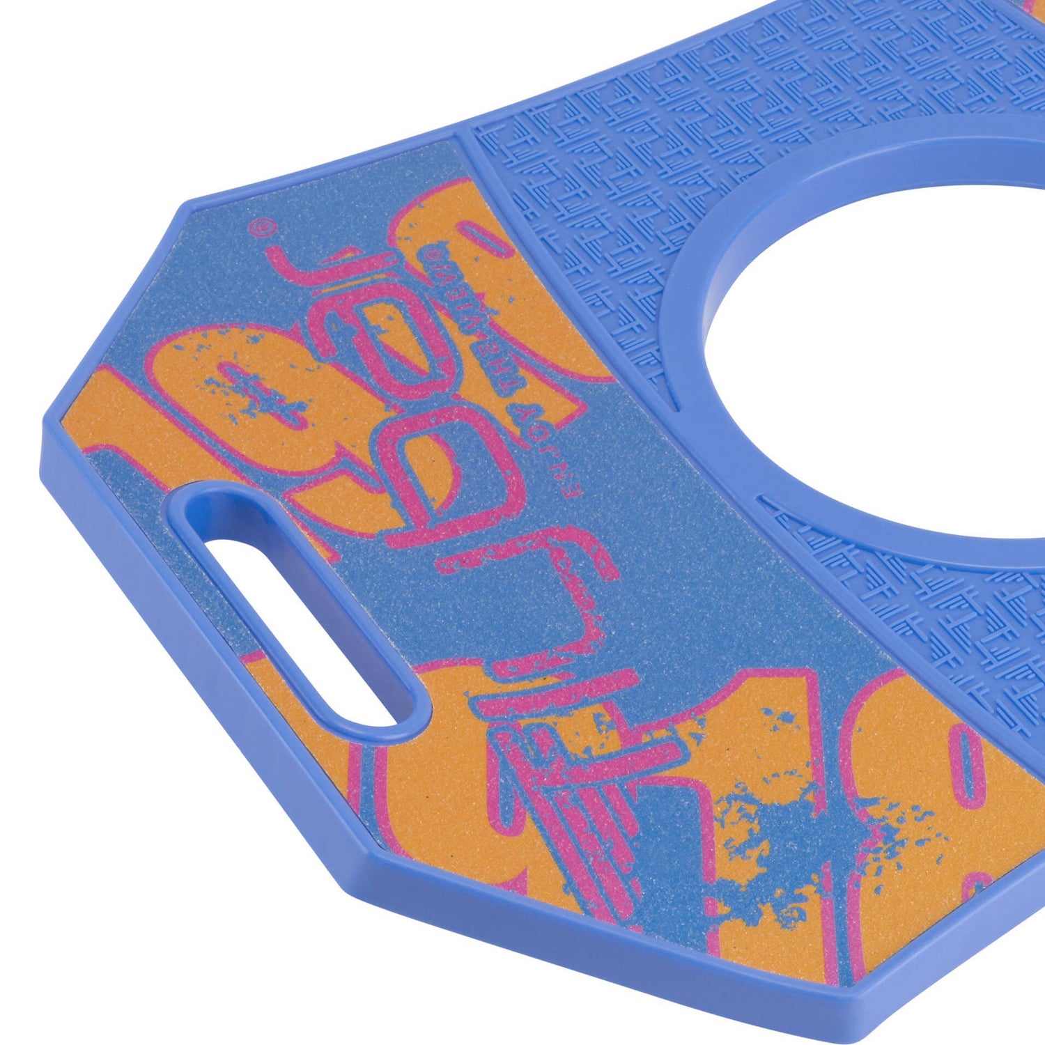Flybar Pogo Ball Trick Board & Pump - Blue Dawn