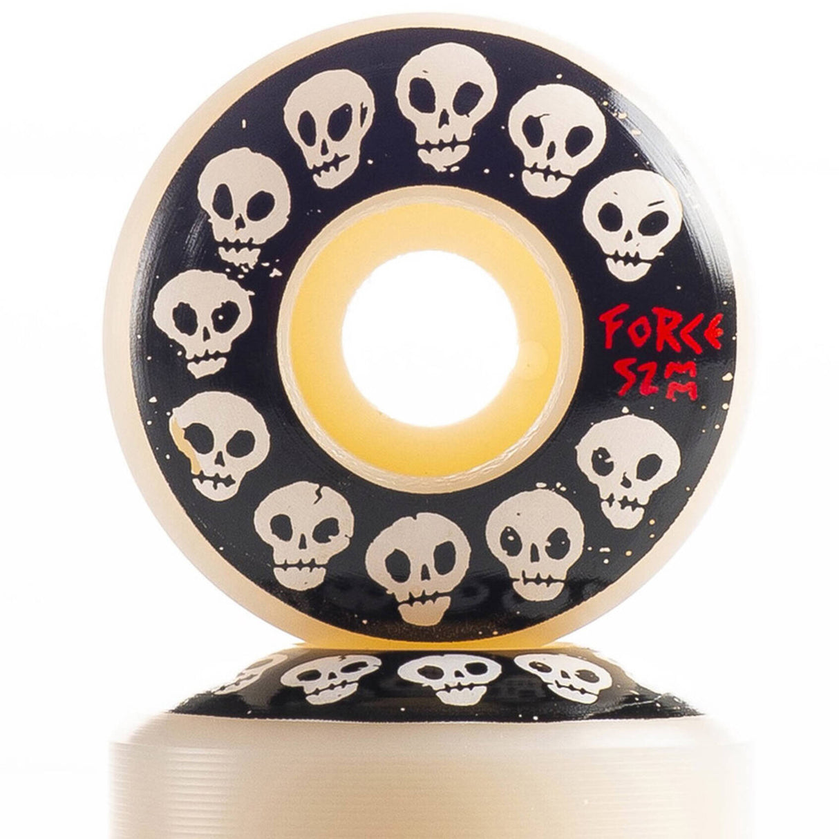 Force 10 Skulls Skateboard Wheels 52mm