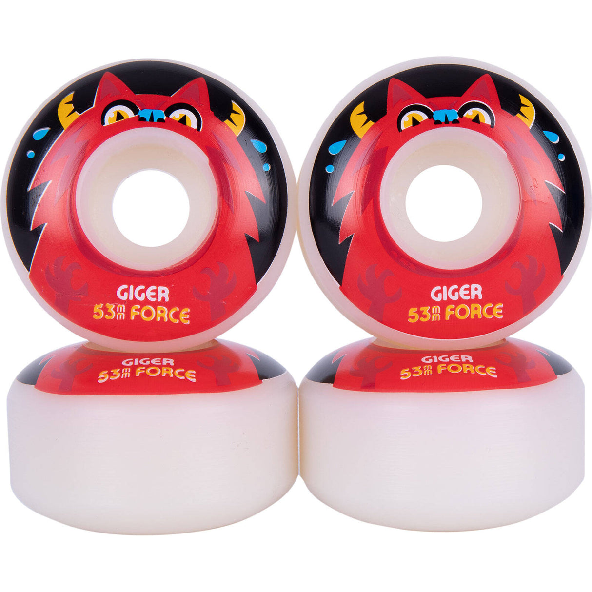 Force  Monster Skateboard Wheels - Giger 53mm
