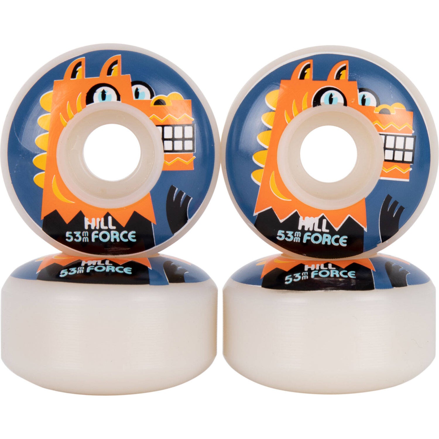 Force  Monster Skateboard Wheels - Hill 53mm