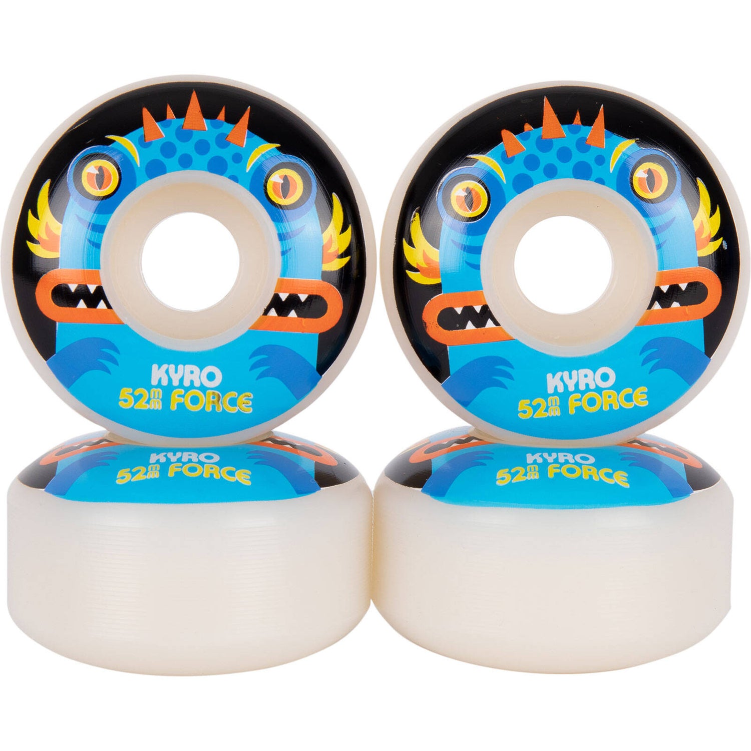 Force  Monster Skateboard Wheels - Kyro 52mm