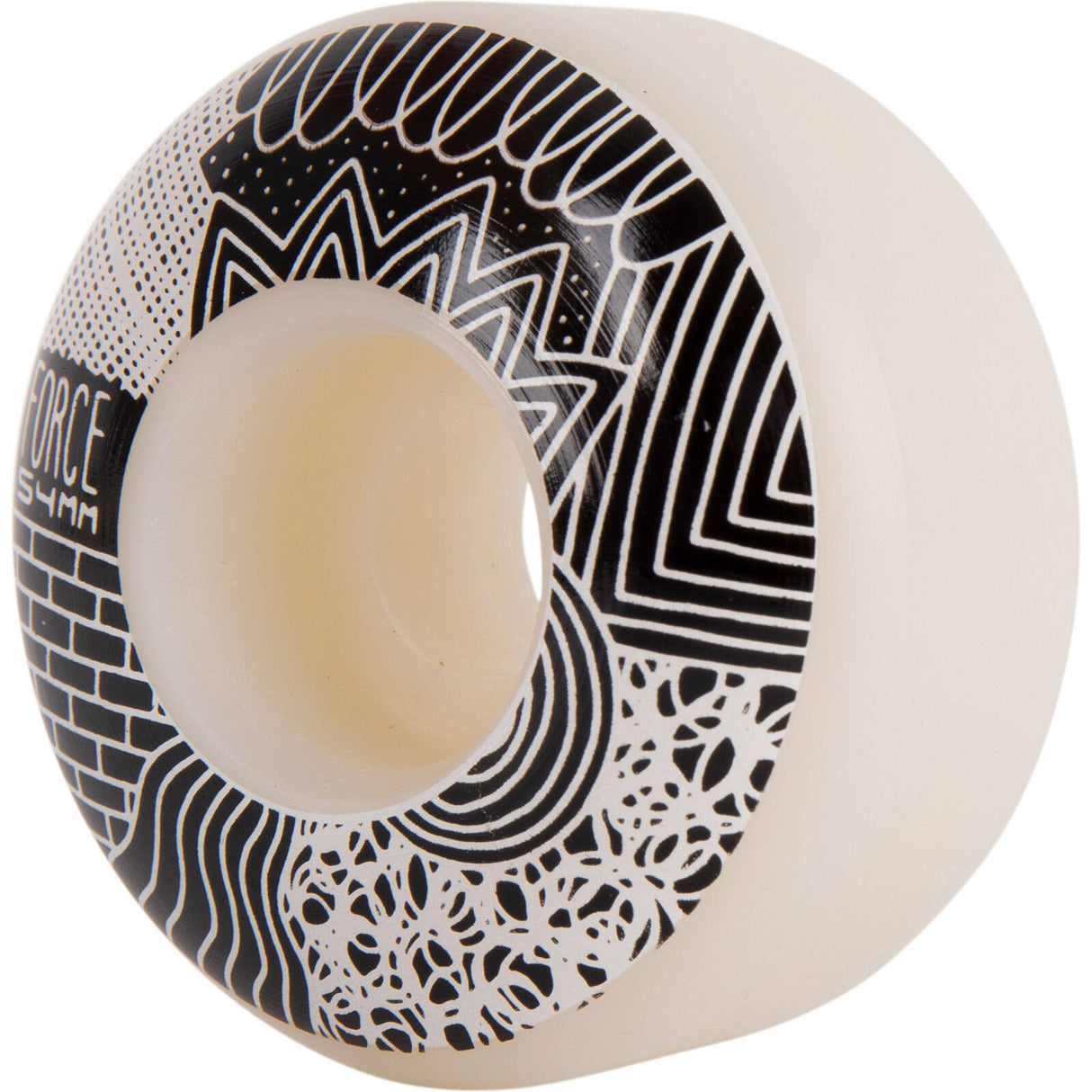 Force Scribble Skateboard Wheels 54mm