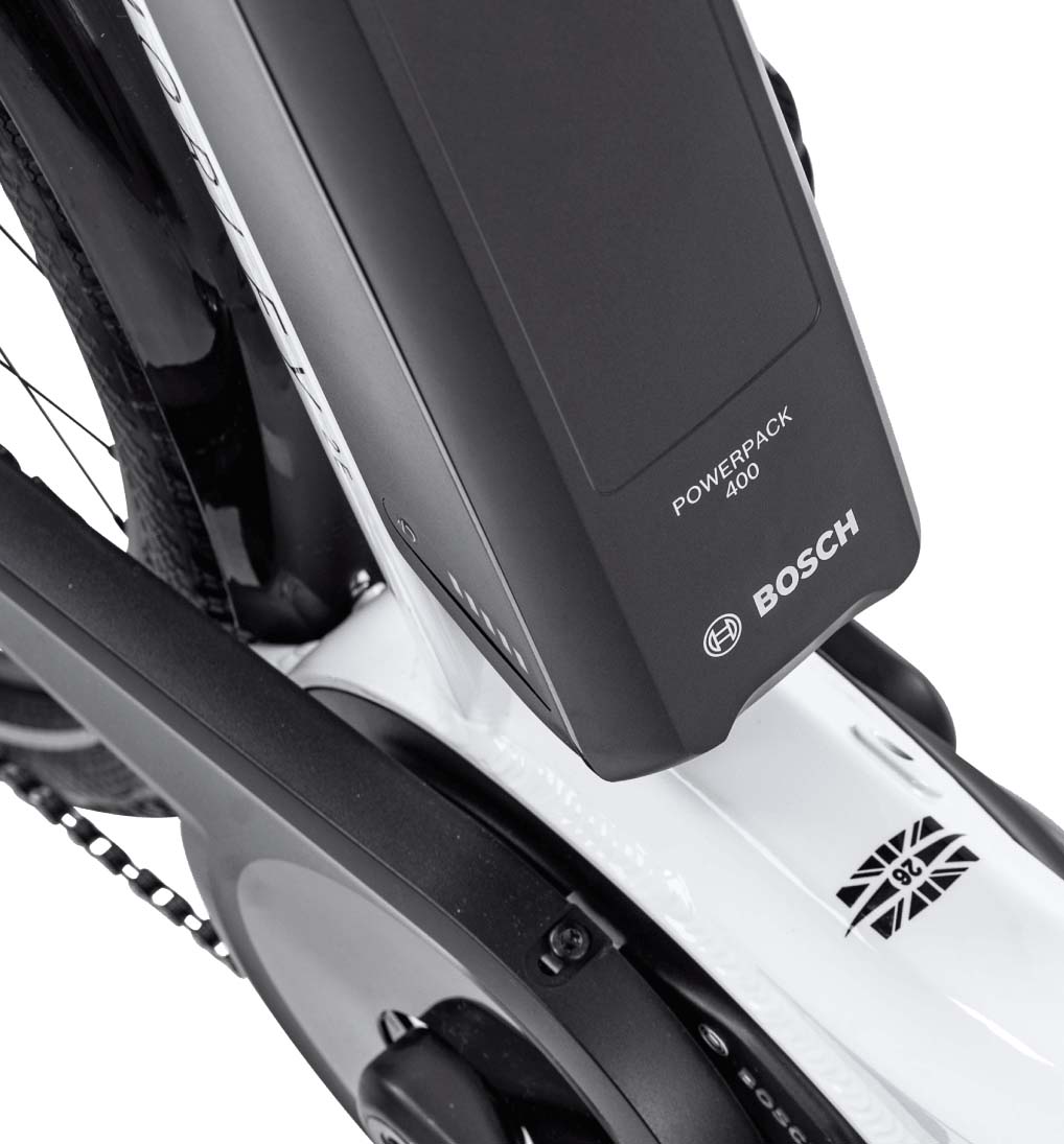 Forme Morely 2E 26" E-Bike - White/Black