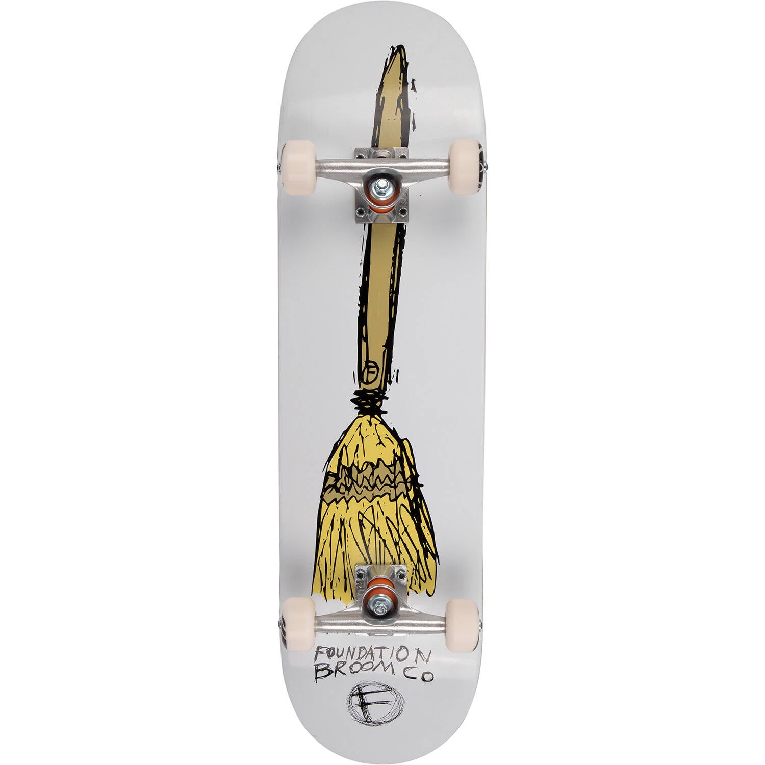 Foundation Broom Co Complete Skateboard - 8.38"