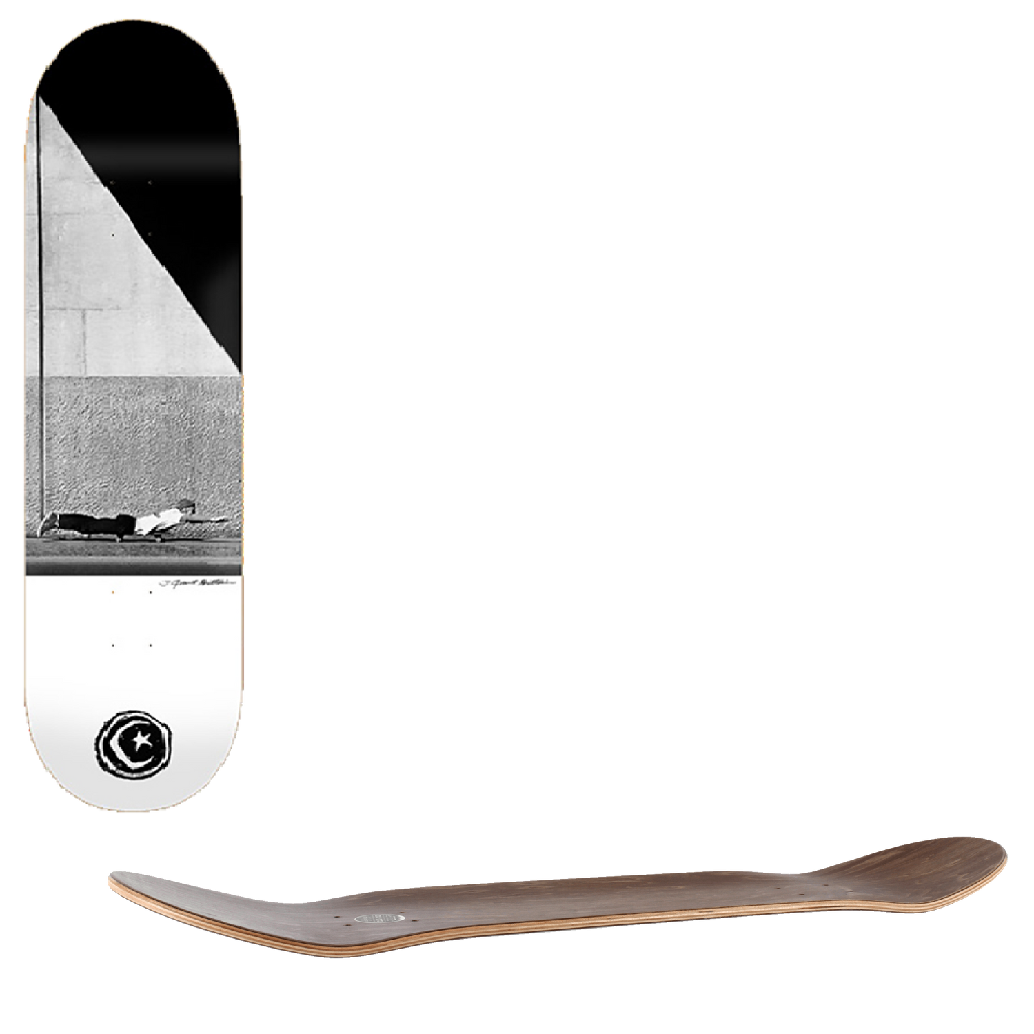 Foundation JGB Push Superman Skateboard Deck - 8.25"