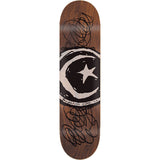 Foundation Star & Moon Scribble Skateboard Deck - 8.38"