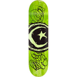 Foundation Star & Moon Scribble Skateboard Deck - 7.75"