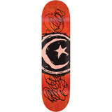 Foundation Star & Moon Scribble Skateboard Deck - 8.38"