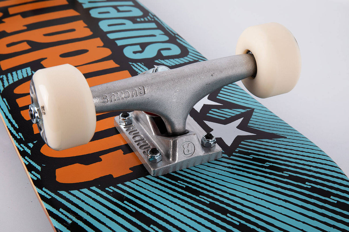 Foundation 3 Star Complete Skateboard - Orange 7.8"