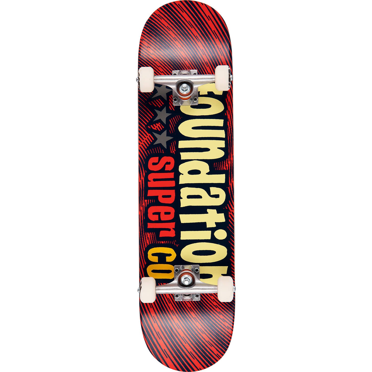 Foundation 3 Star Complete Skateboard - Tan 8.13