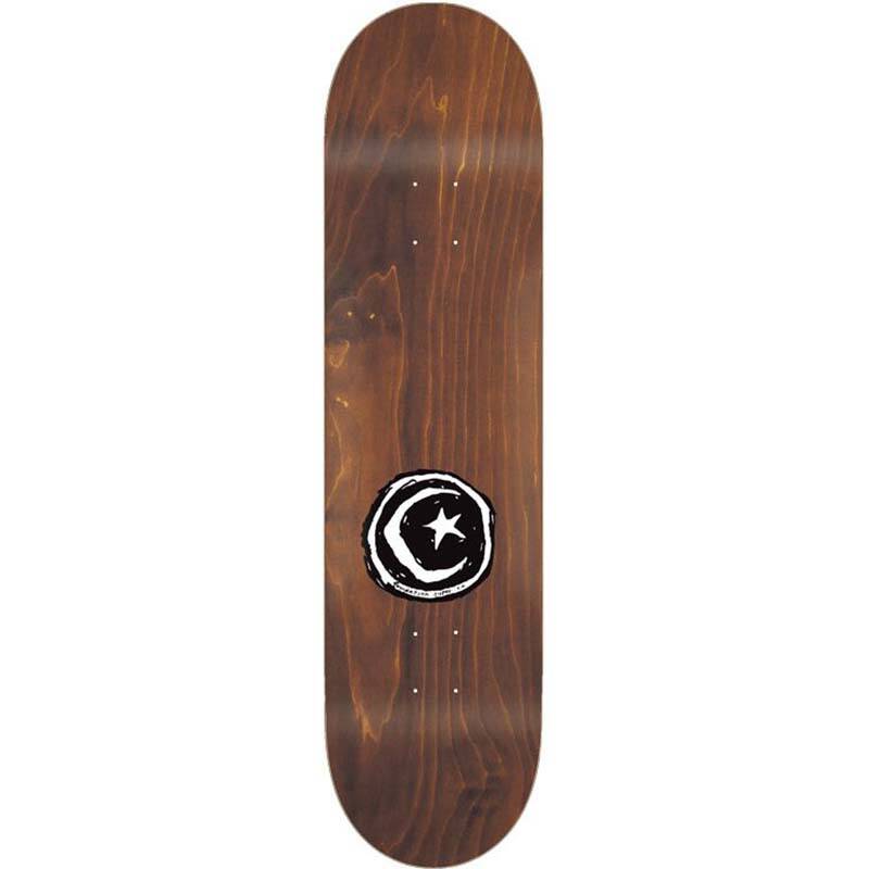 Foundation 3 Star Skateboard Deck - Tan 8.13"