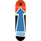 Foundation Arrow Skateboard Deck - Red 8.25"