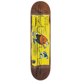 Foundation Campbell R Is For Rocket Skateboard Deck - 8.25"