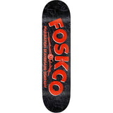 Foundation FOSKCO Skateboard Deck - Red 7.5"