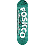 Foundation FOSKCO Skateboard Deck - White 7.75"