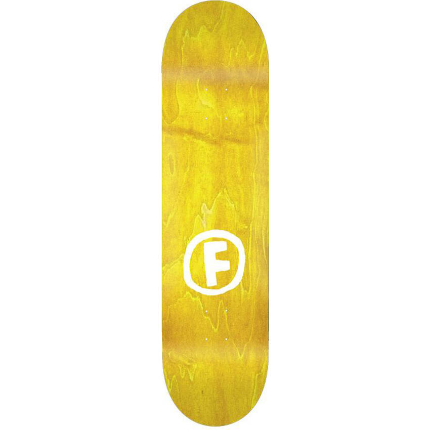 Foundation FOSKCO Skateboard Deck - Yellow 8"