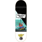 Foundation Push Mellow Cat Skateboard Deck - 8"