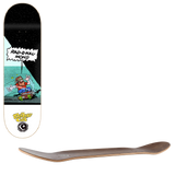 Foundation Push Mellow Cat Skateboard Deck - 8"