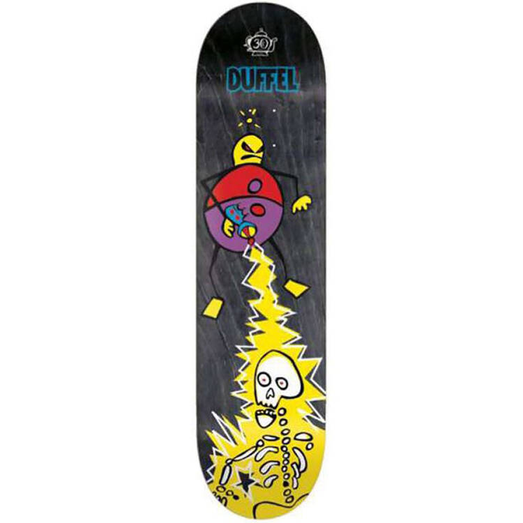 Foundation Duffel Phaser 30 Year Anniversary Skateboard Deck - 8.25''