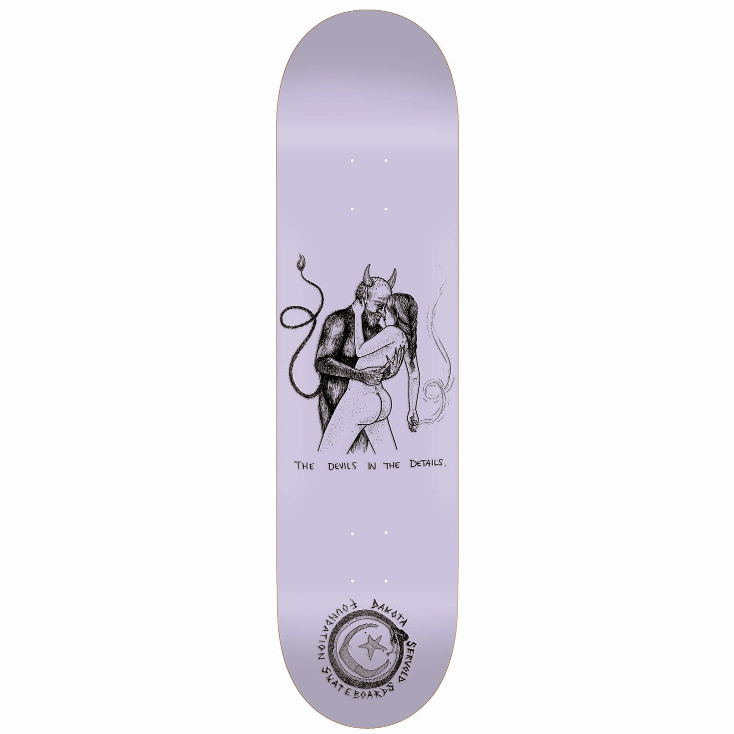 Foundation Devil Iin The Details Skateboard Deck - Servold 8.25''