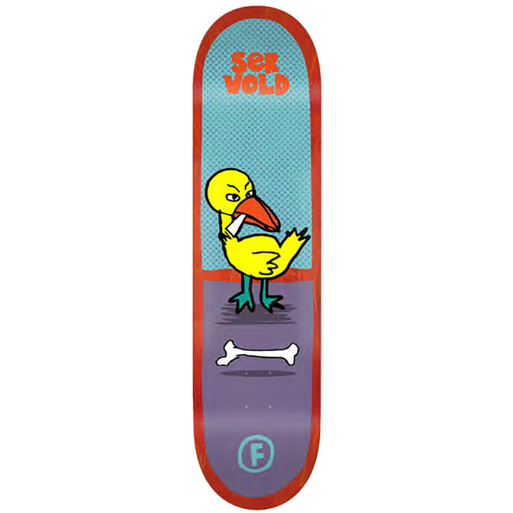 Foundation Duck Skateboard Deck - Servold 8''