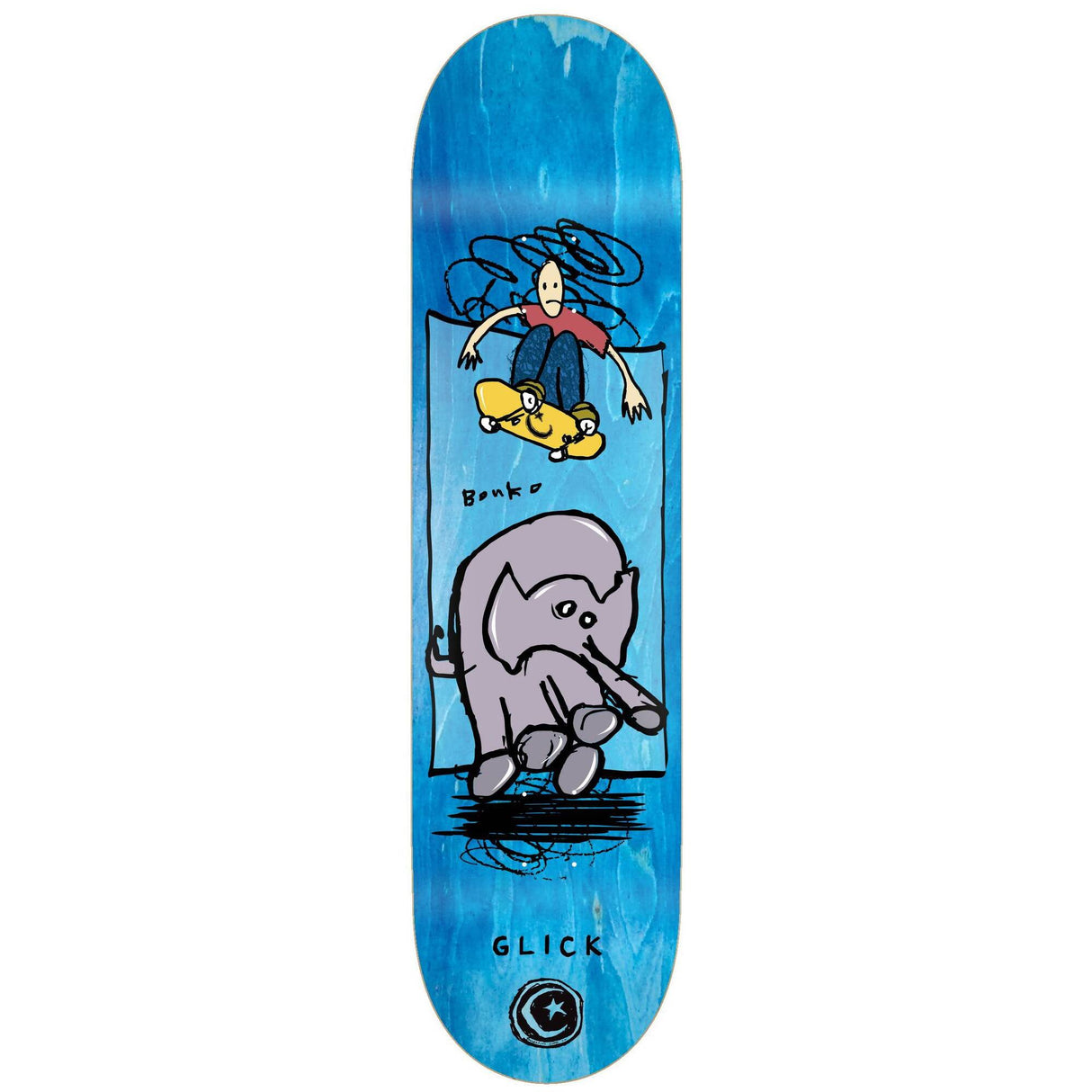 Foundation Glick Bonko Skateboard Deck - 8.25''
