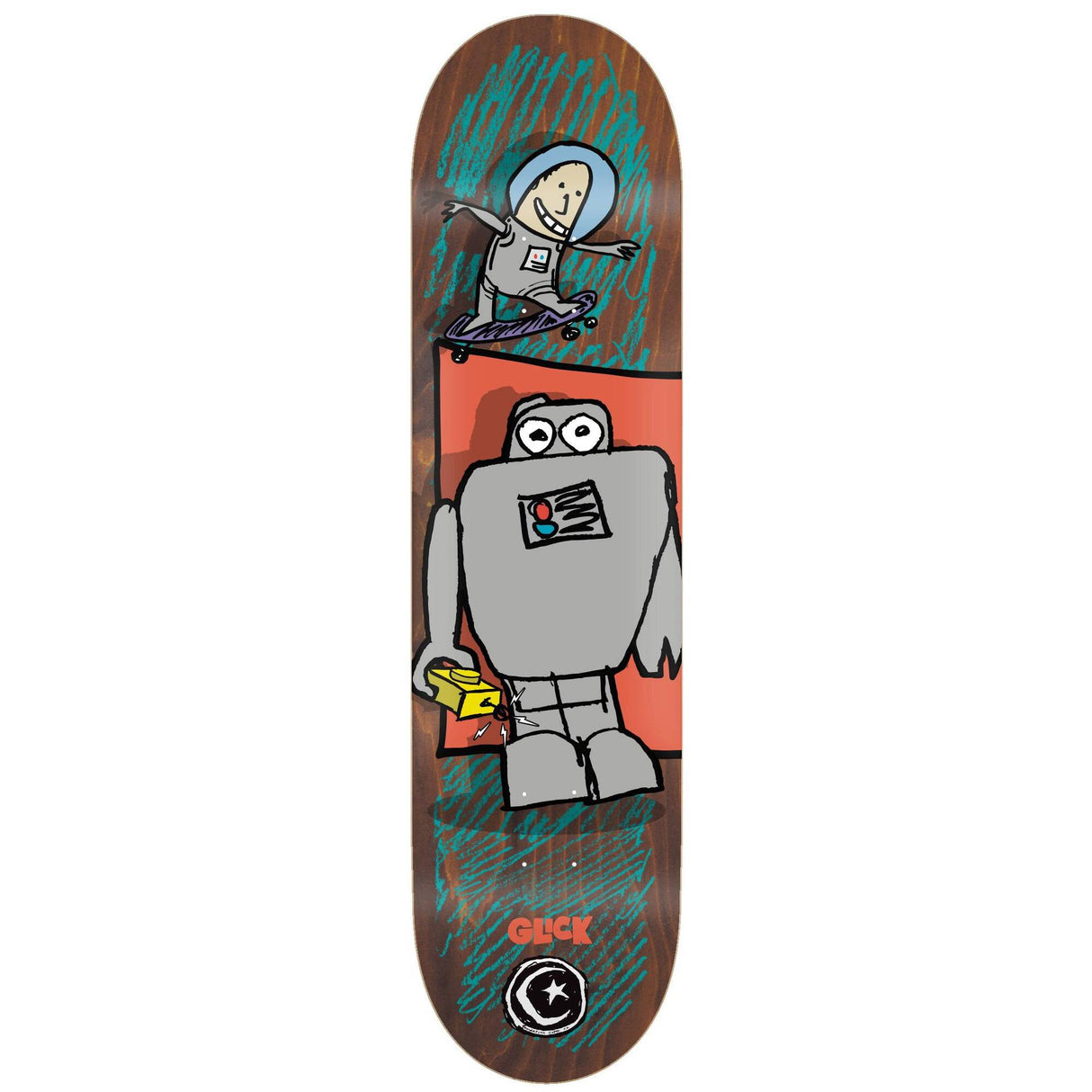 Foundation Control Skateboard Deck - Glick 8.5''