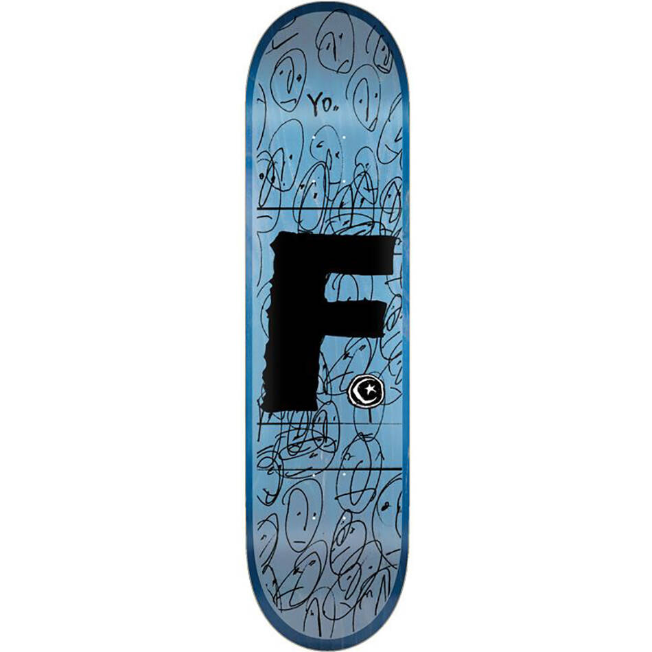 Foundation F - Yo Skateboard Deck 8.25''