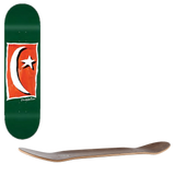Foundation Star & Moon Square V2 Skateboard Deck - Green 8.125''