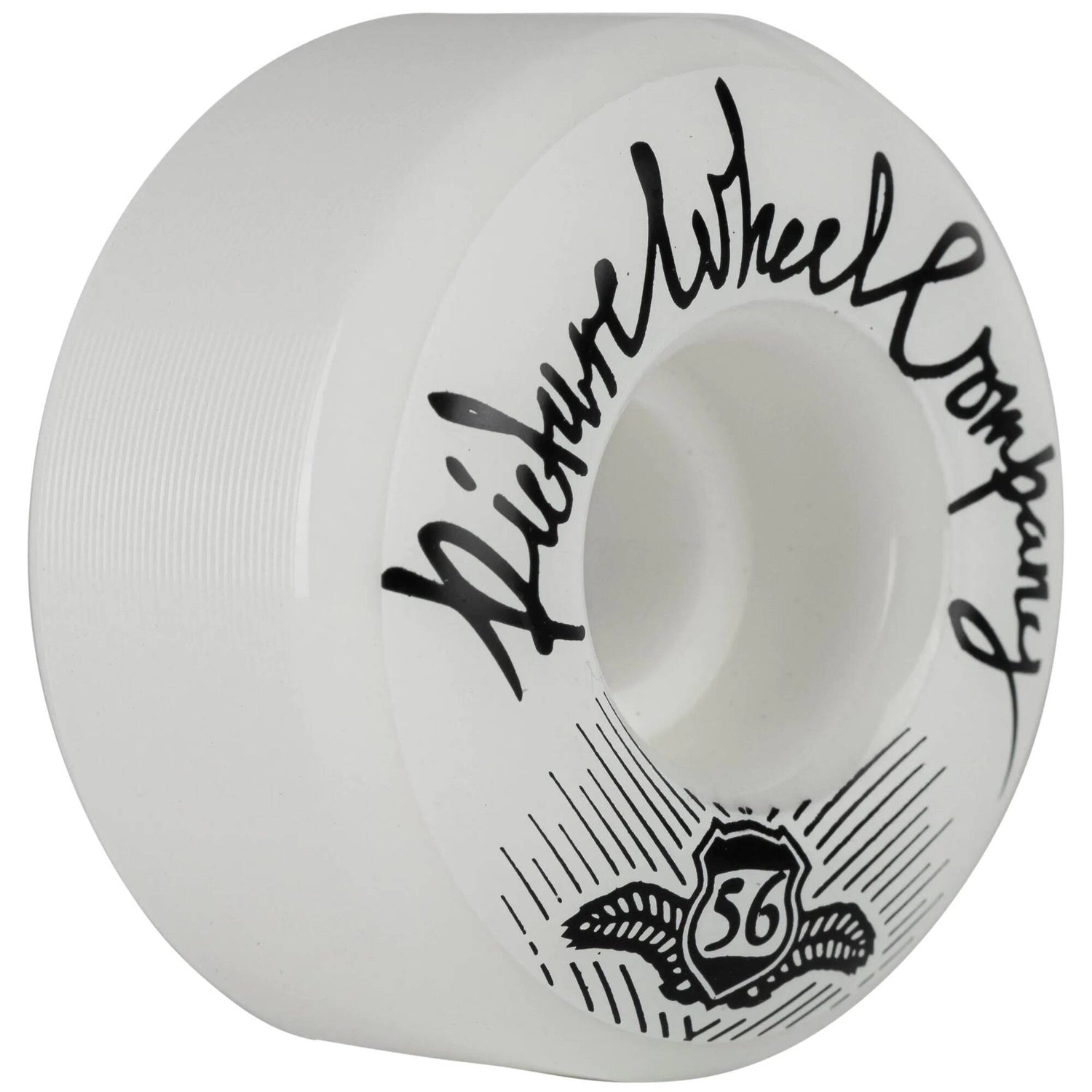 Foundation Star & Moon Square Custom Skateboard - White 8.5''