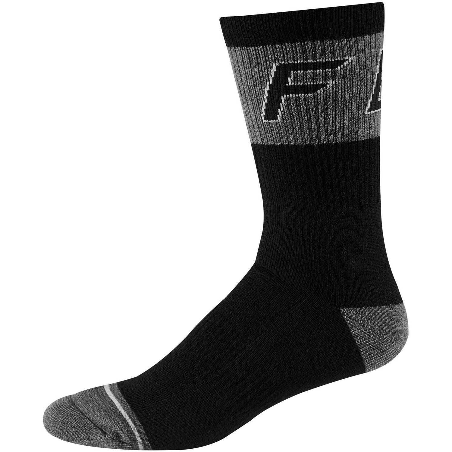 Fox Winter Wool 8'' Socks - Black, Small / Medium
