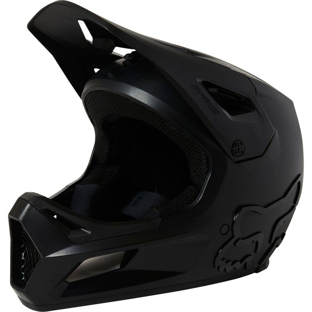 Fox Youth Rampage Full Face Helmet - Black Yth LRG
