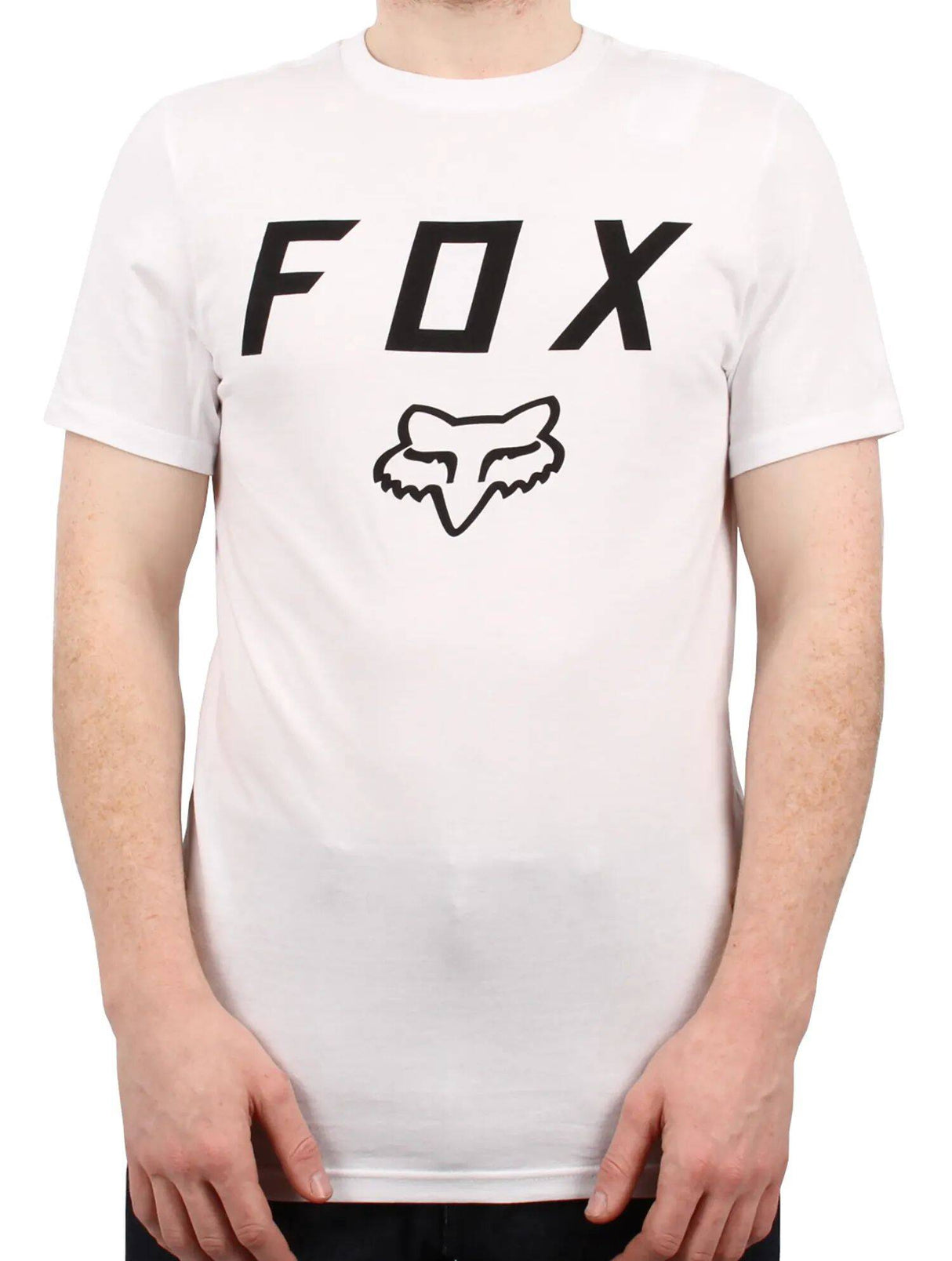 Fox Moth T Shirt - Optic White