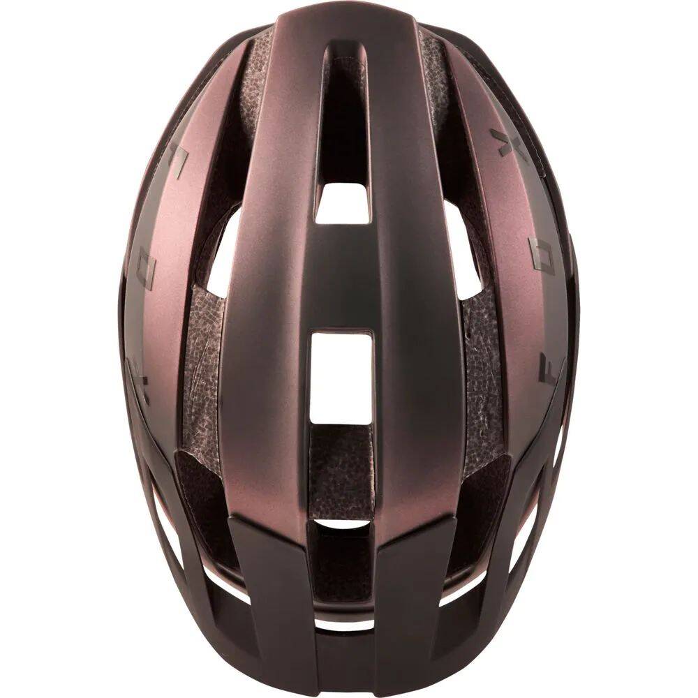 Fox Flux Solid Helmet - Black Iri