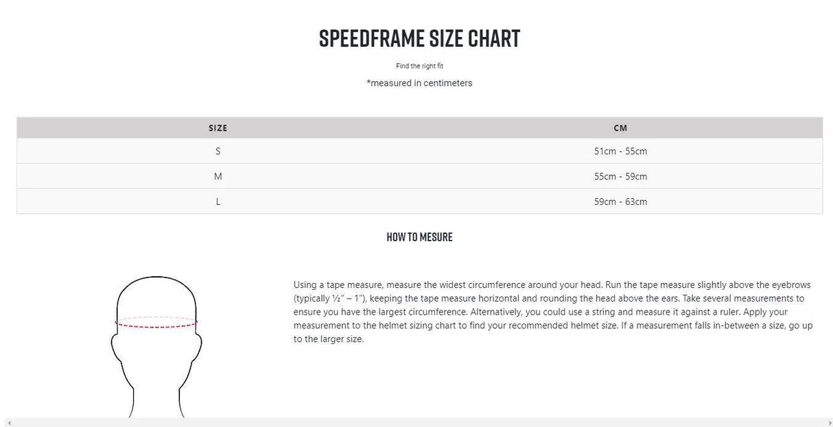 Fox Speedframe Helmet - White