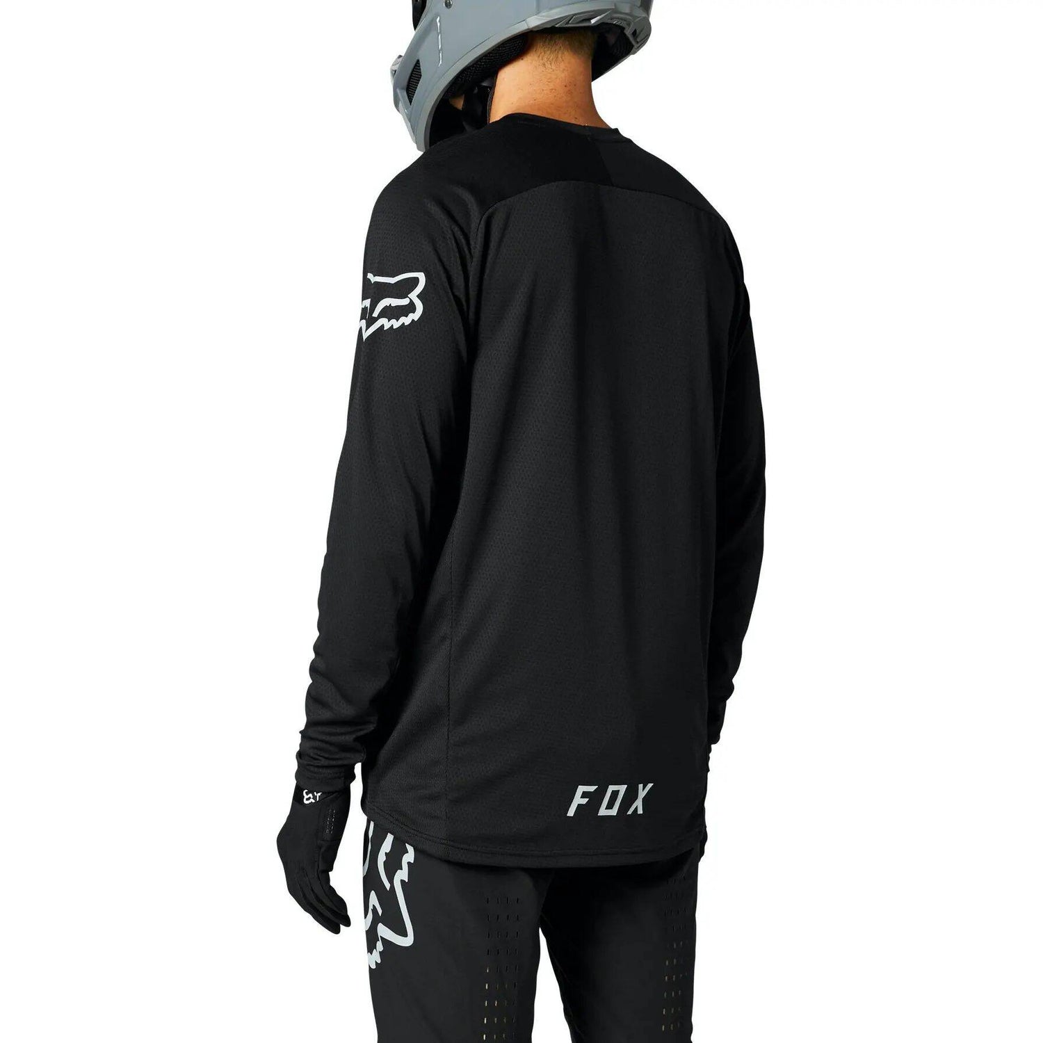 Fox Defend Long Sleeve Jersey - Black