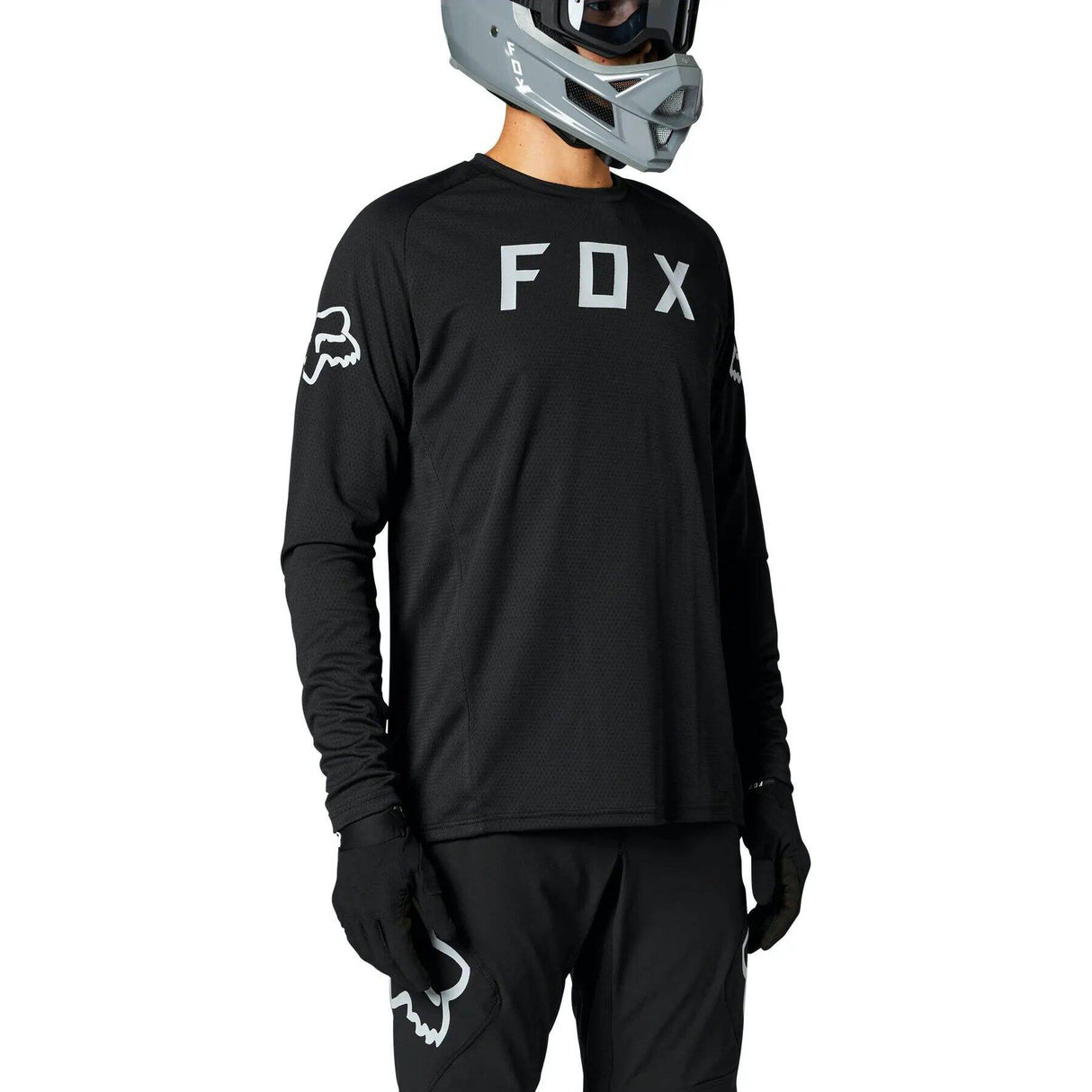 Fox Defend Long Sleeve Jersey - Black XL