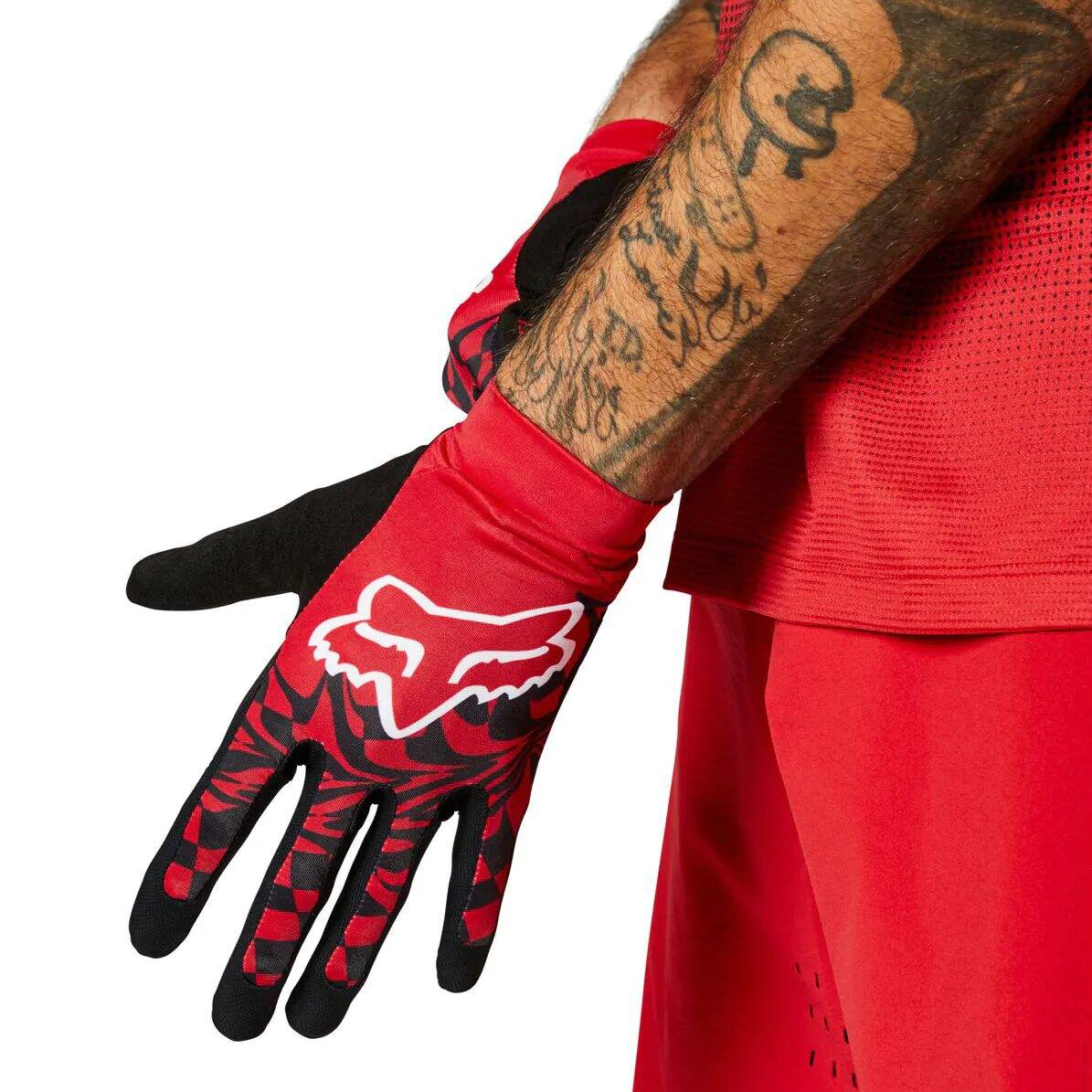 Fox Flexair Protective Gloves - Chilli SML
