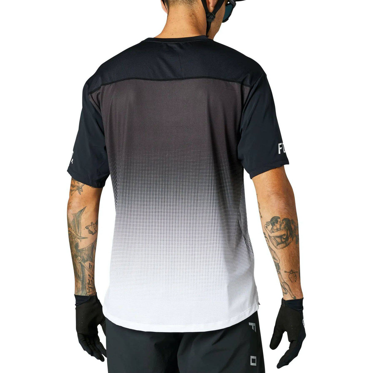 Fox Flexair Short Sleeve Jersey - Black/White