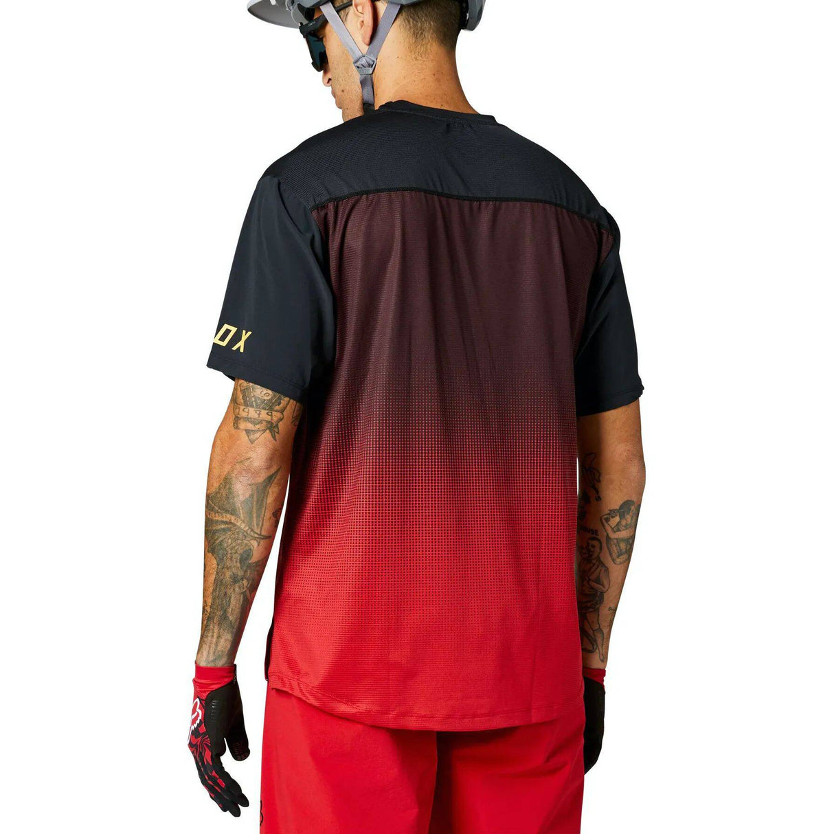 Fox Flexair Short Sleeve Jersey - Chilli