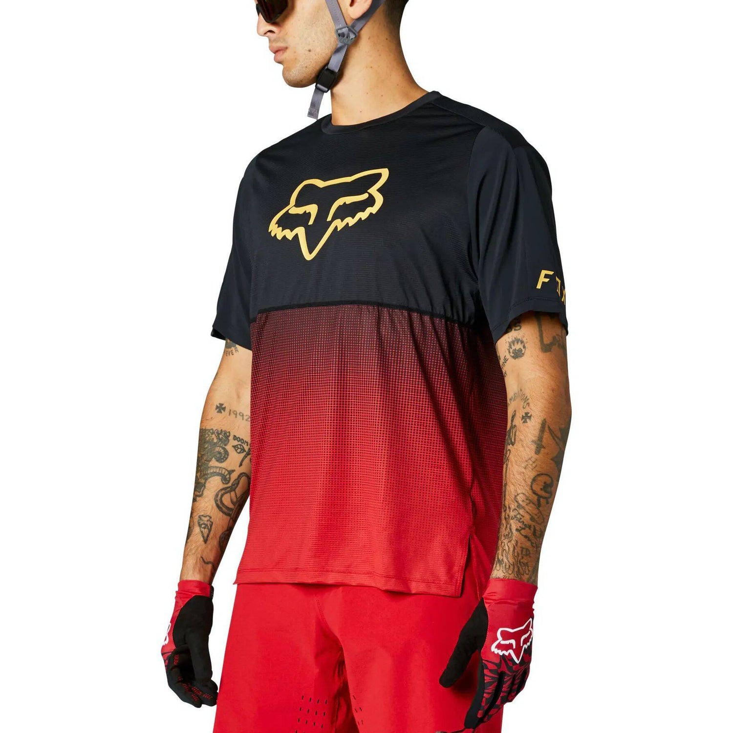 Fox Flexair Short Sleeve Jersey - Chilli