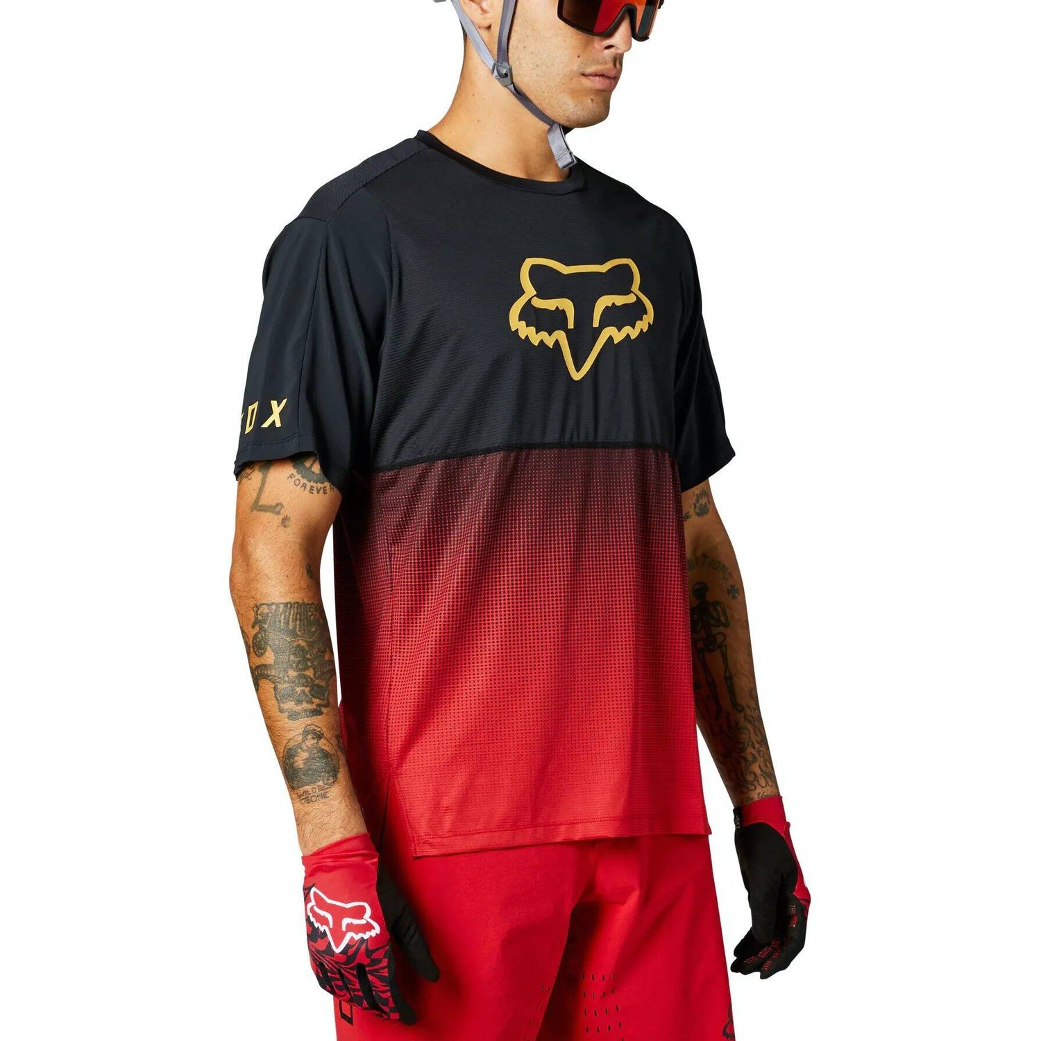 Fox Flexair Short Sleeve Jersey - Chilli MED