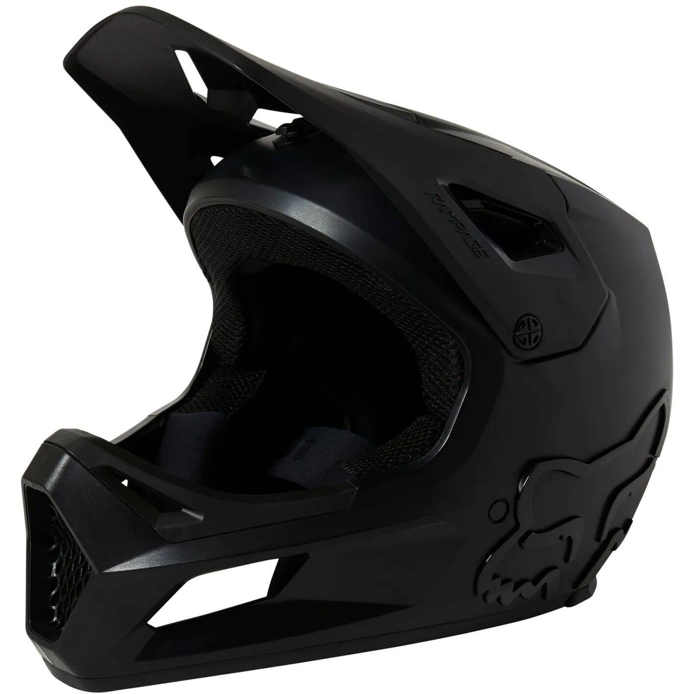 Fox Rampage Full Face Helmet - Black/Black