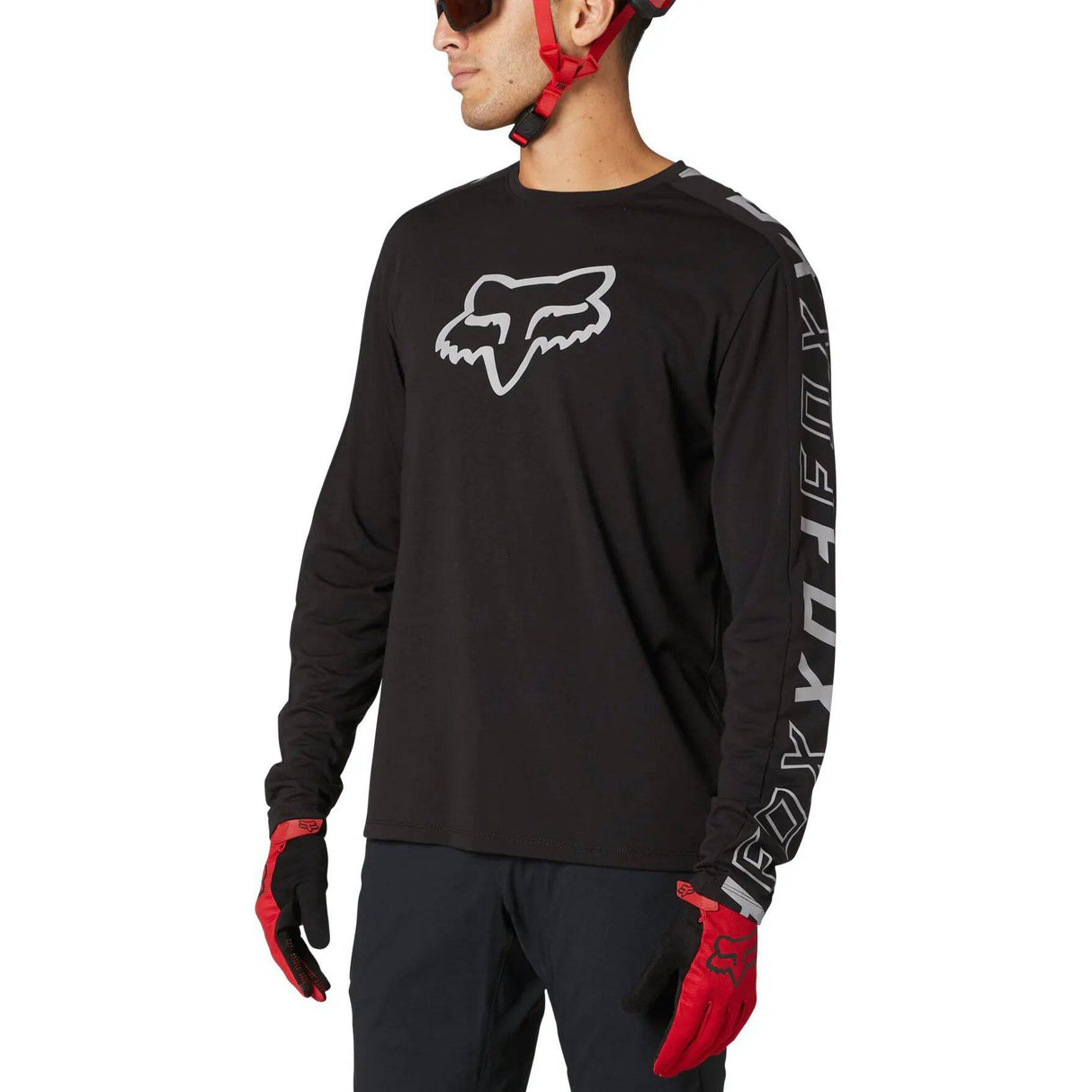 Fox Ranger DR Long Sleeve Jersey - Black